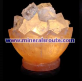 Himalayan Natural Crafted Bowl Salt Lamp